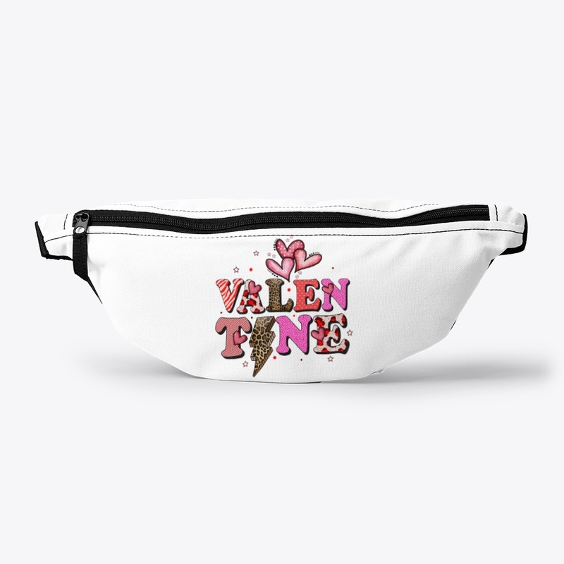 Chic Pink Heart Valentine