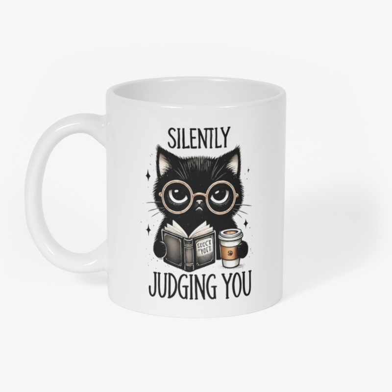 Funny Sarcastic Cat Design 
