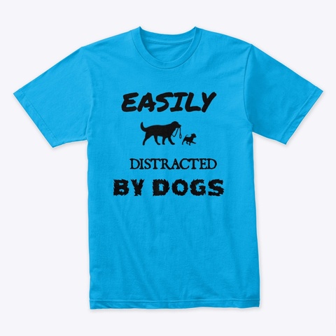 Graves Labradors Turquoise T-Shirt Front