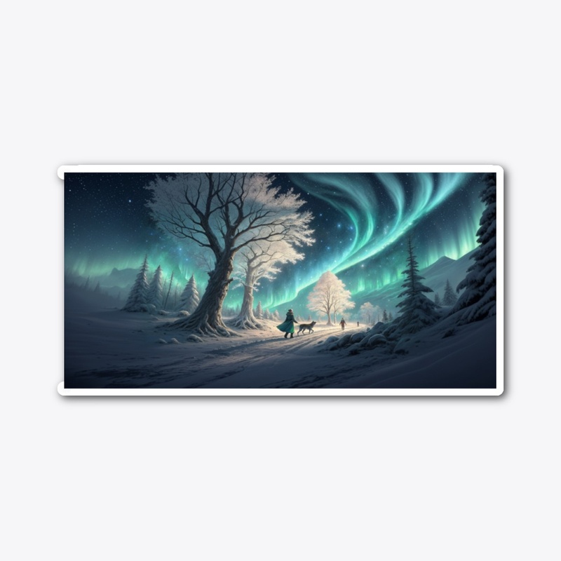 Wanderers Under the Northern Lights