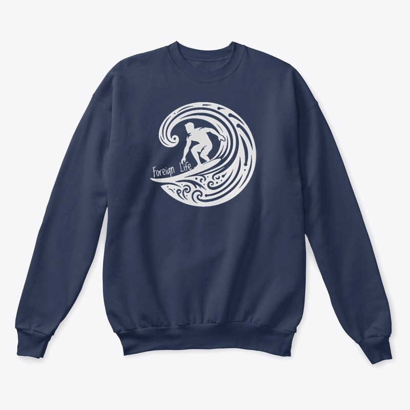Foreign Life Icon Brand White