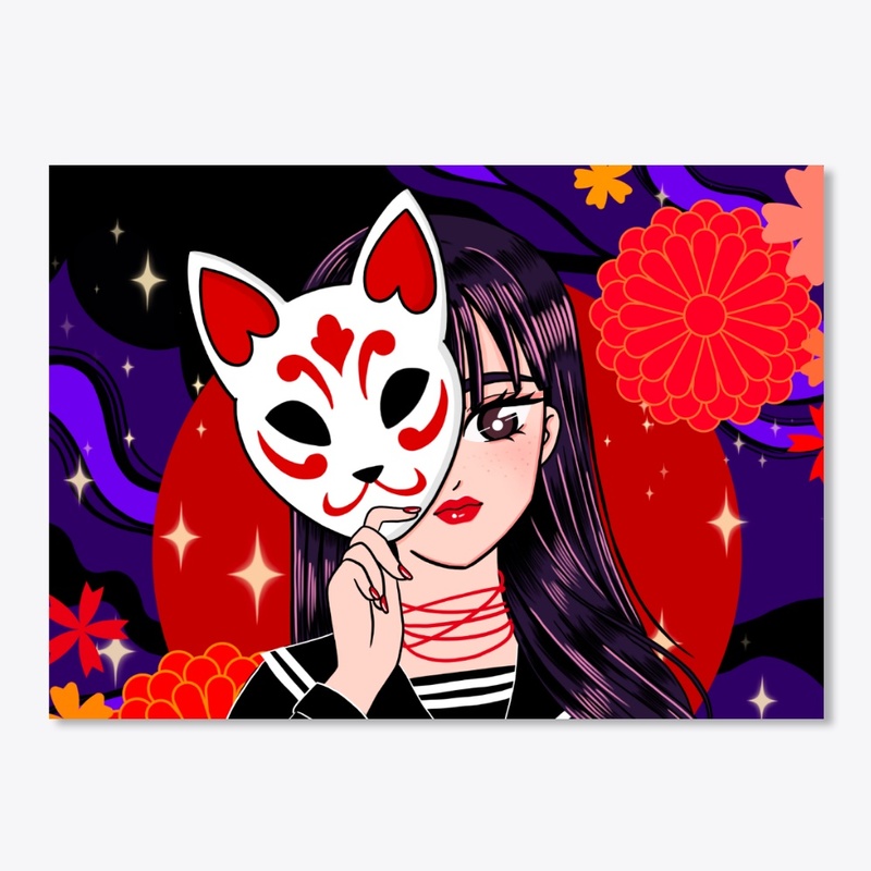 Anime cutie sticker