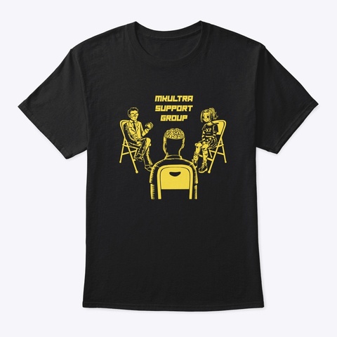 Mk Ultra Support Group, Negative Xp Black Camiseta Front