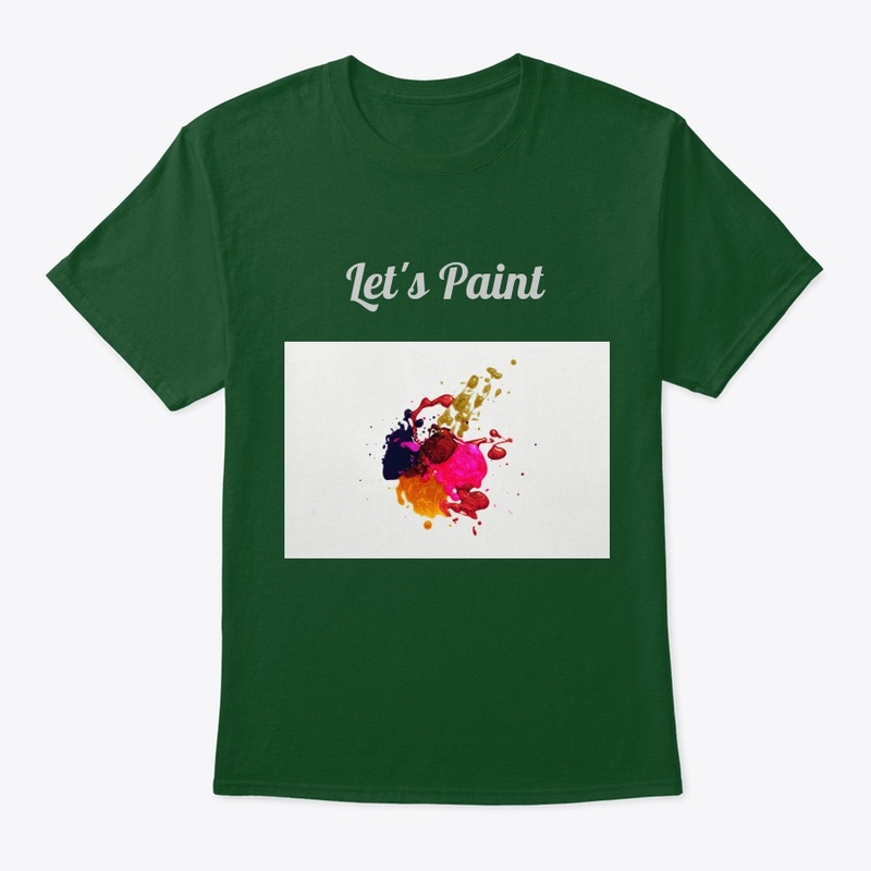 Let's Paint Tee shirt