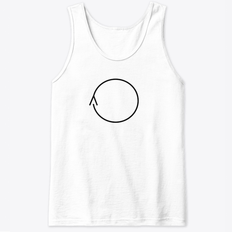 Black Minimalist Ouroboros
