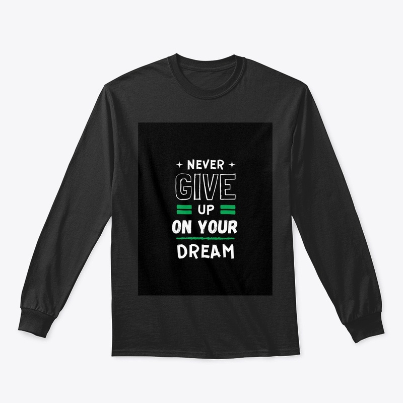 Never give up