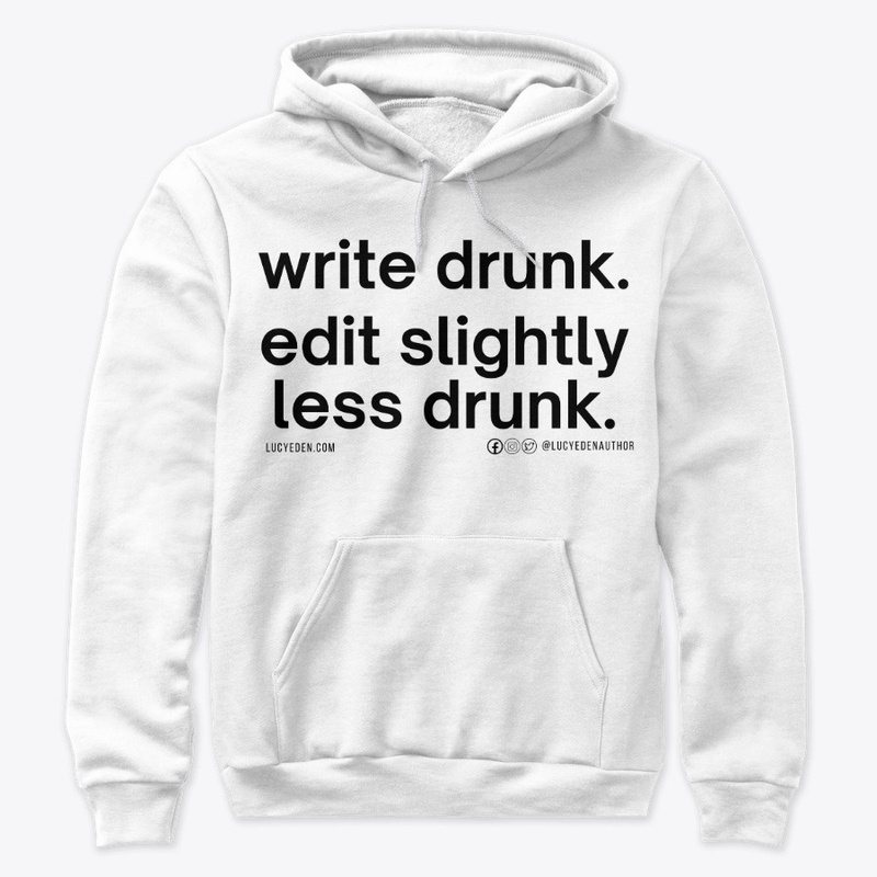write drunk. edit slightly less drunk.