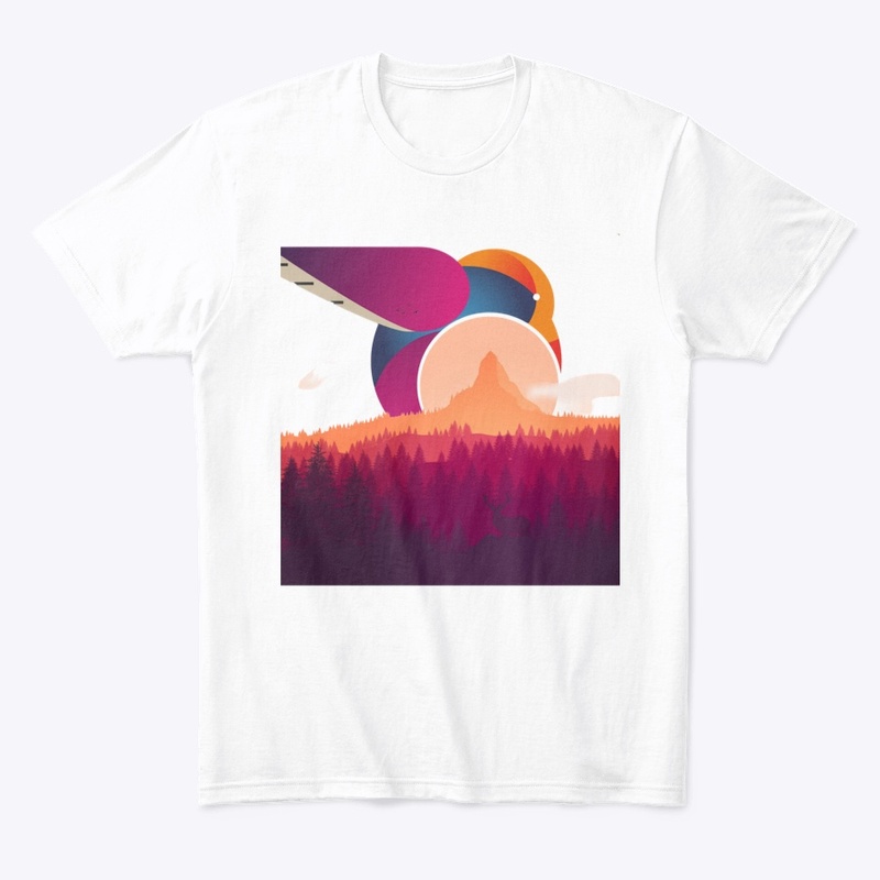 Setting Crescent Bird