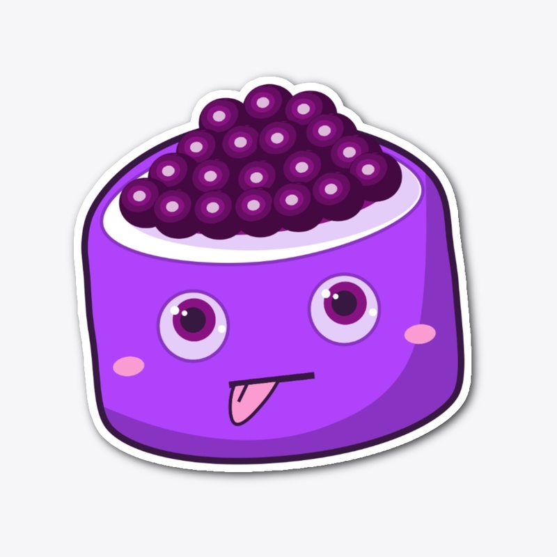 Om, Nom, Kawaii Roe Sushi Roll!