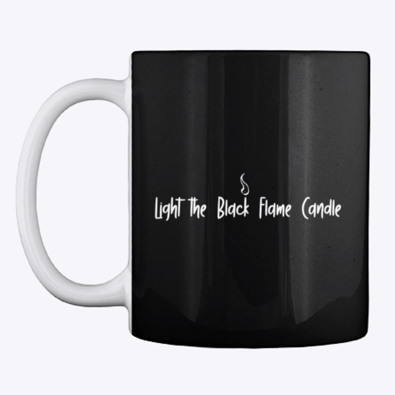 Black Flame Candle