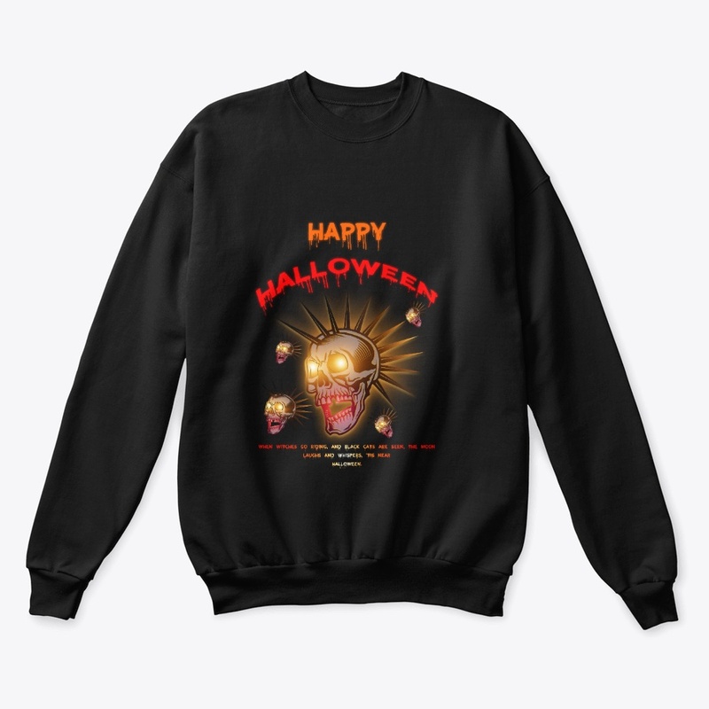 Hallowween spooky t-shirt