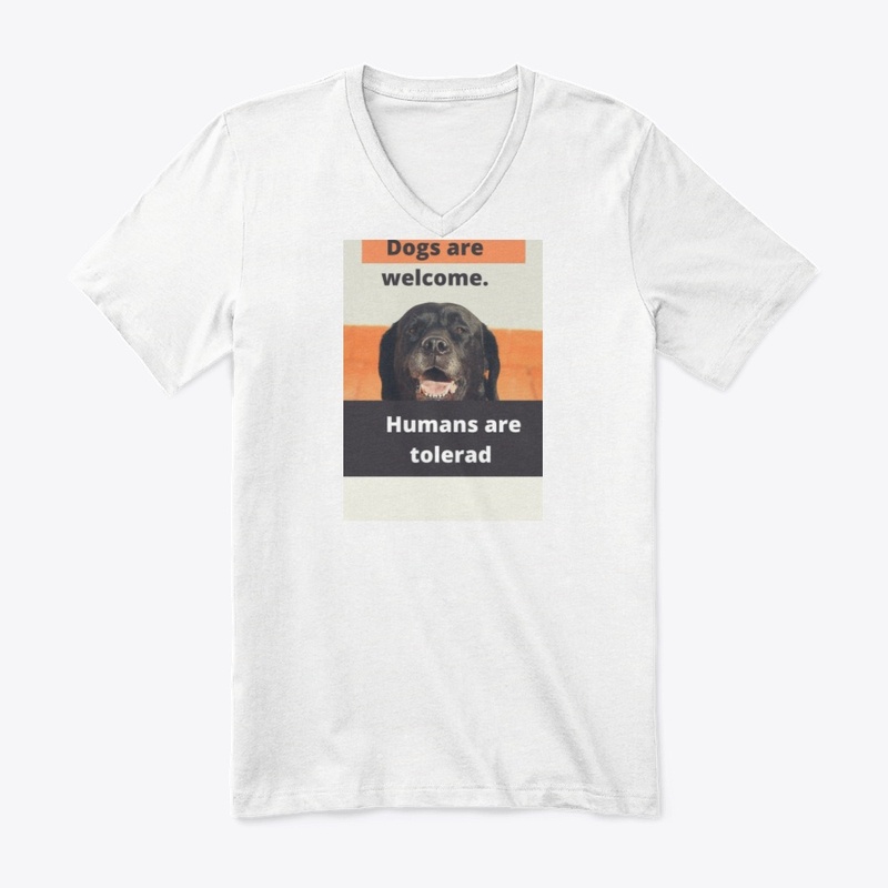 Dogs are welcome.