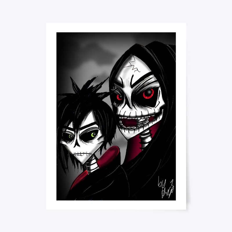 Grim Reaper and His Son