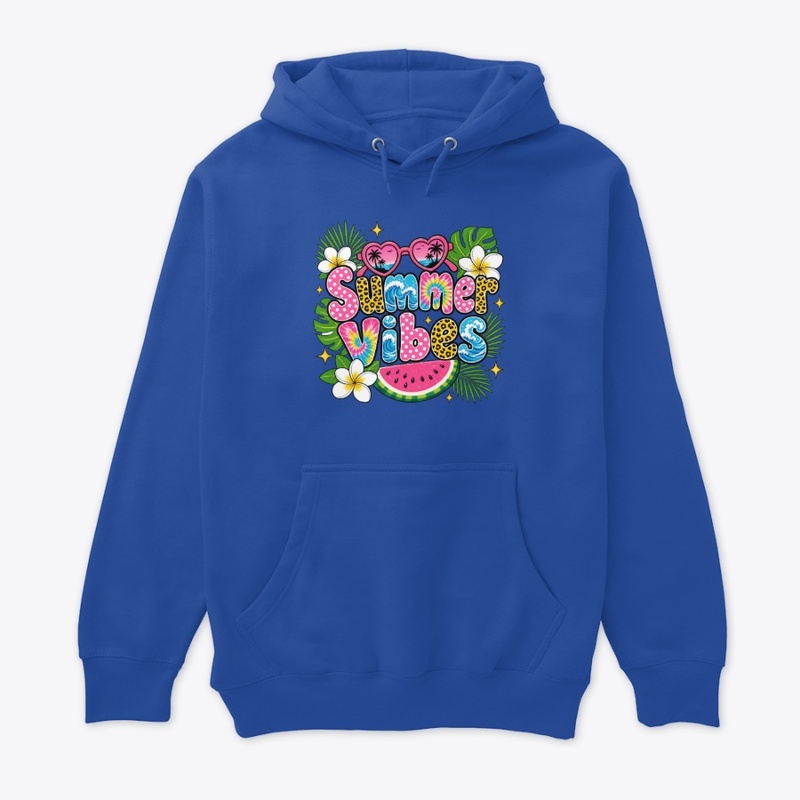 Colorful Beach T-Shirt Design