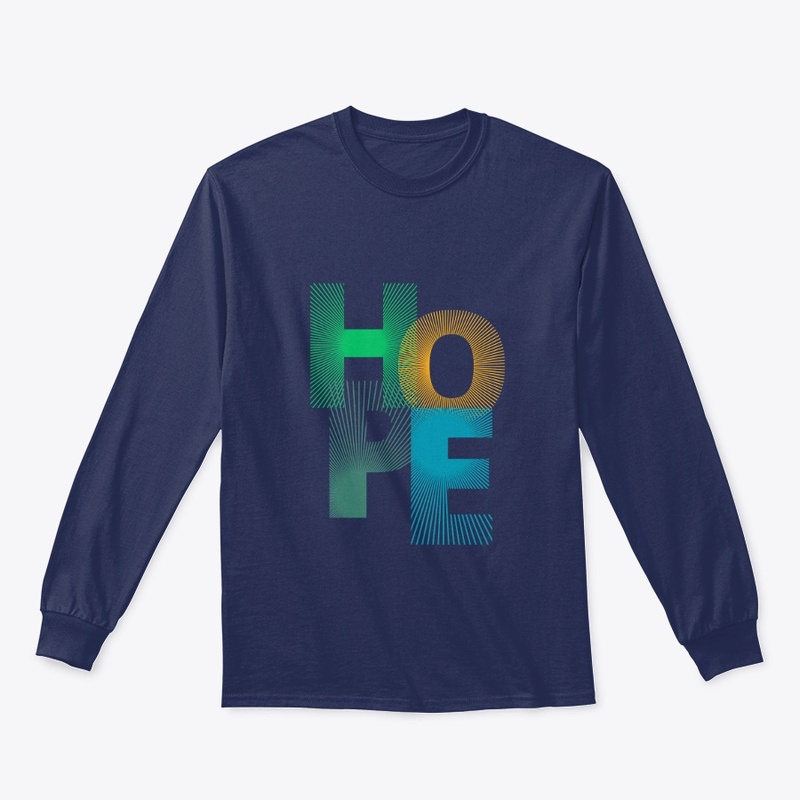 Colorful Modern Typography T Shirt