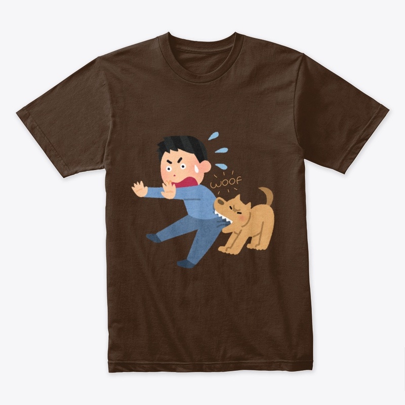 Bitten by an Angry Dog Cotton T-Shirt