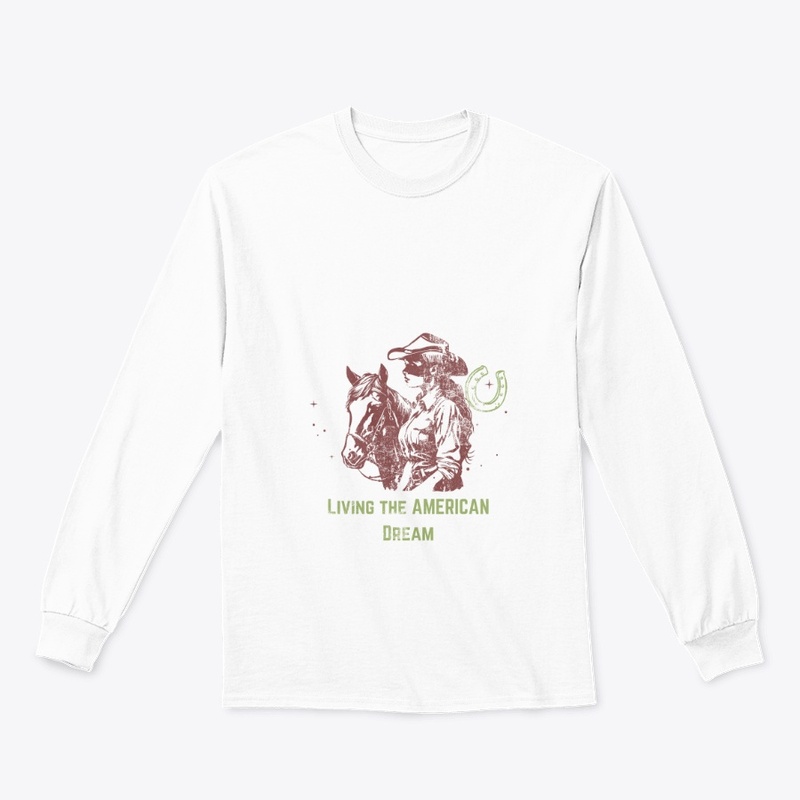 Cowboy CARTER cowgirl horse burgundy