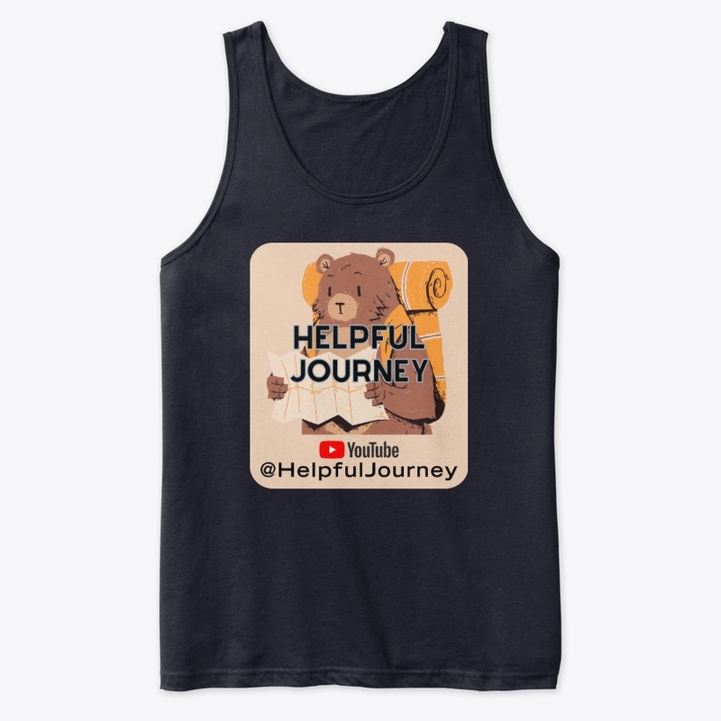 Helpful Journey Bear Premium Tank Top