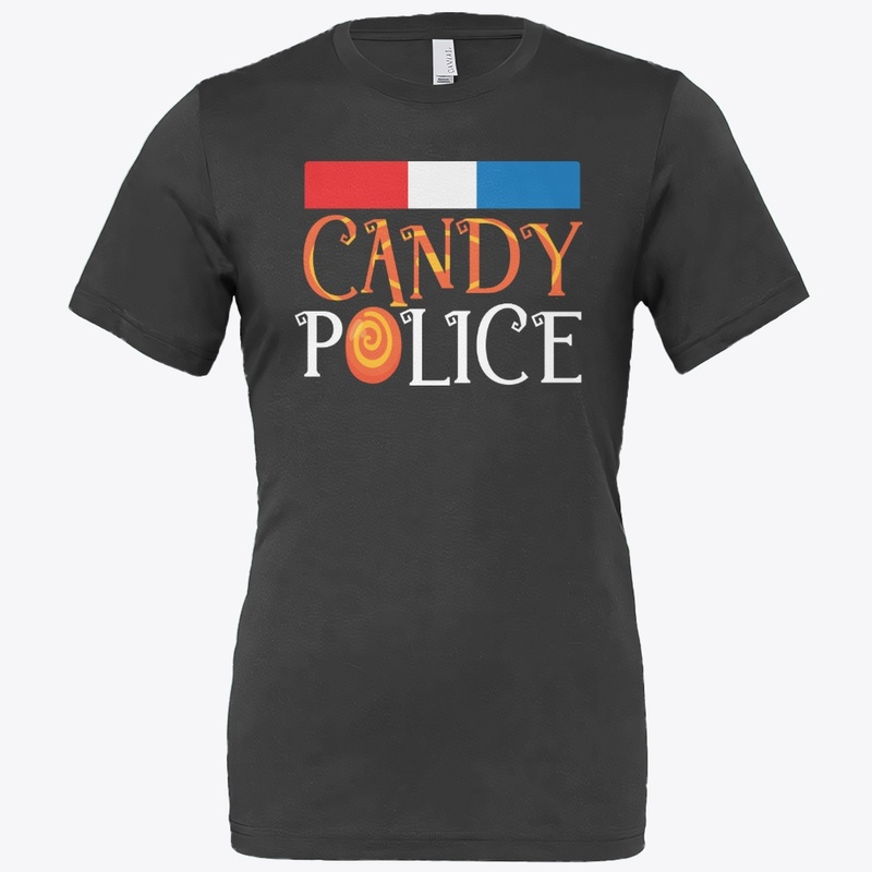 Candy Police Funny Halloween Shirt