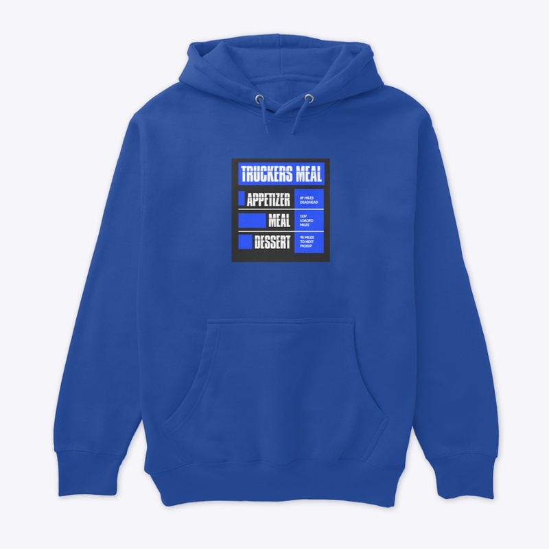 Truckers meal blue