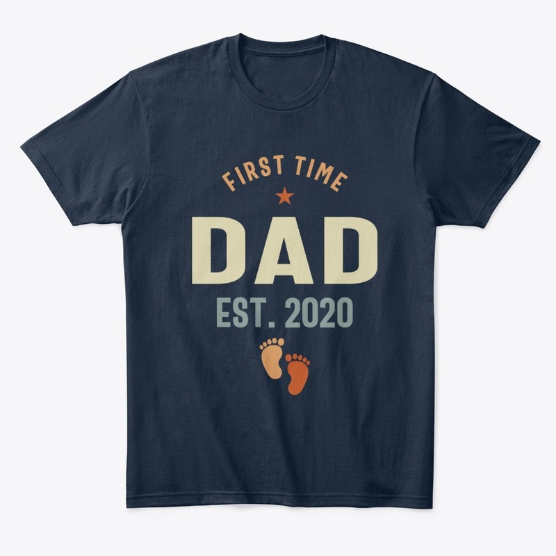First Time Dad Est 2020 Father Gift