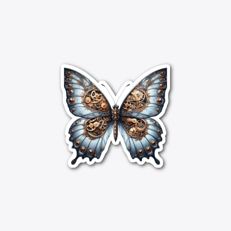 Blue Sky Butterfly Series
