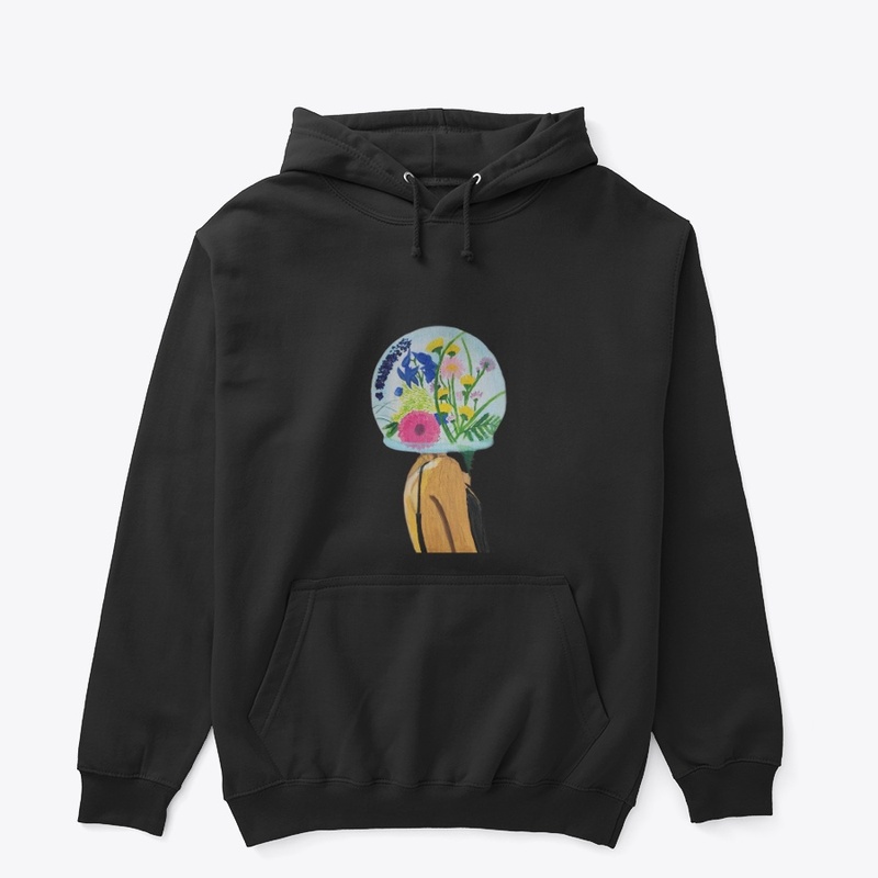 Fishbowl-head girl