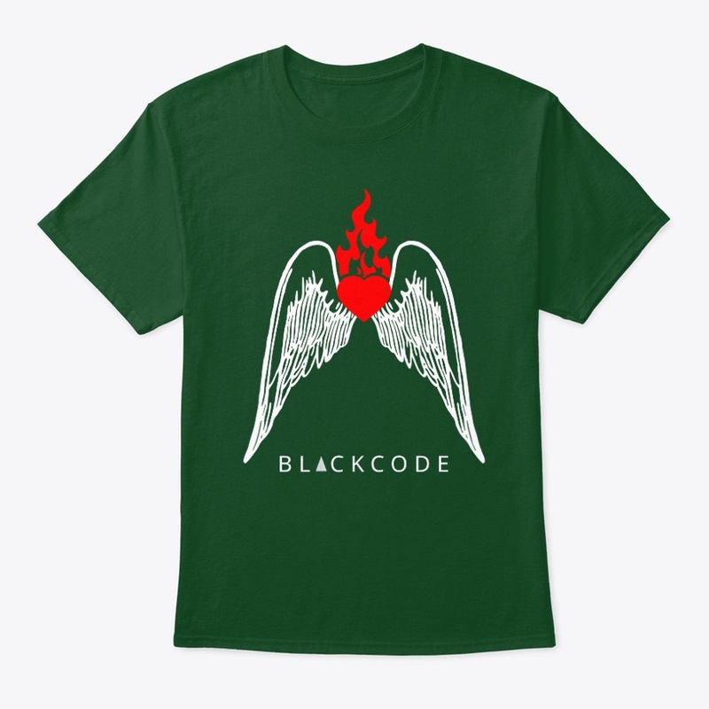 Fiery Wings T-Shirt | BLACKCODE