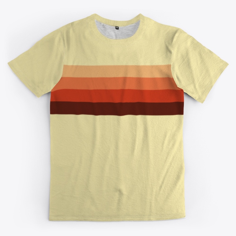Tomomichi Abstract Retro Stripes