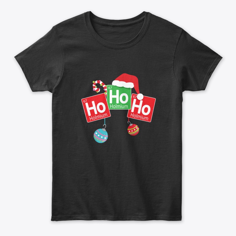 HO HO HO CHRISTMAS PERIODIC TABLE LONG S