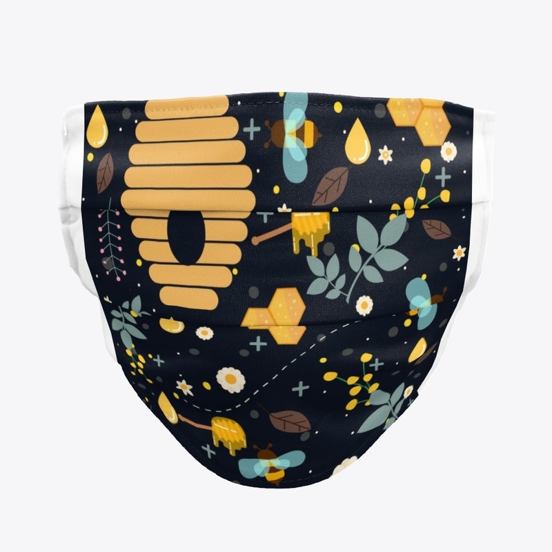 Bees Face Mask