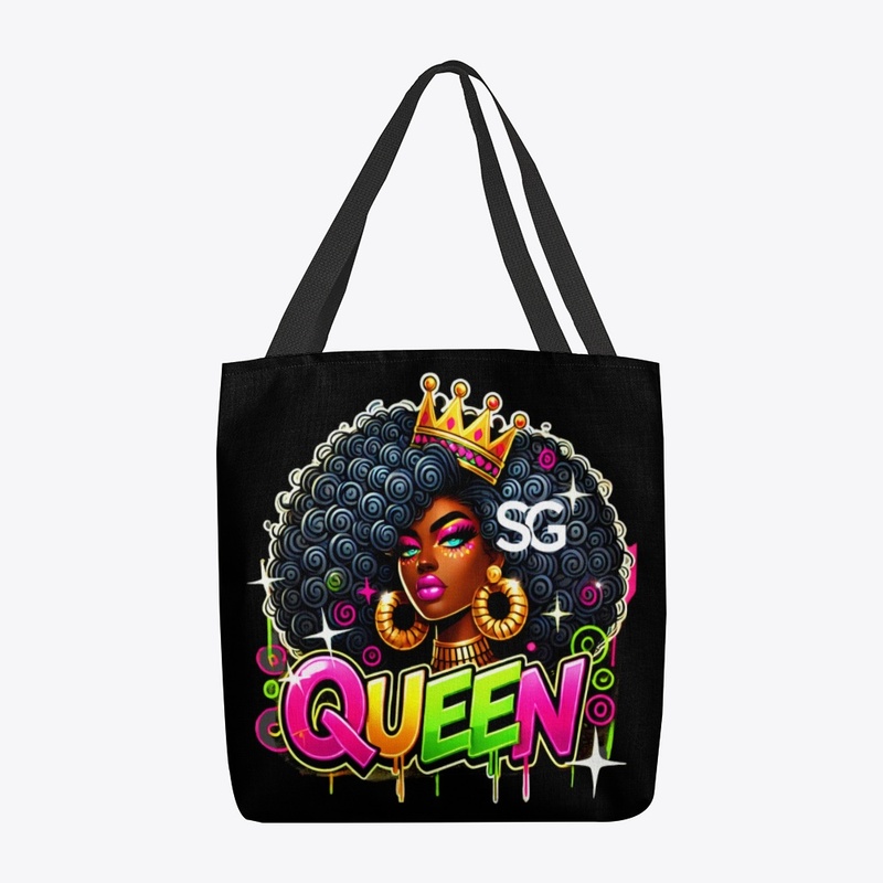 New Black Queen with Crown