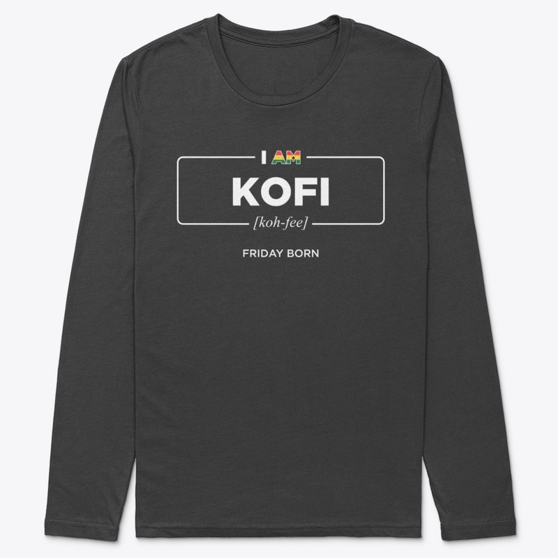 Kofi Ghanaian day name Apparel