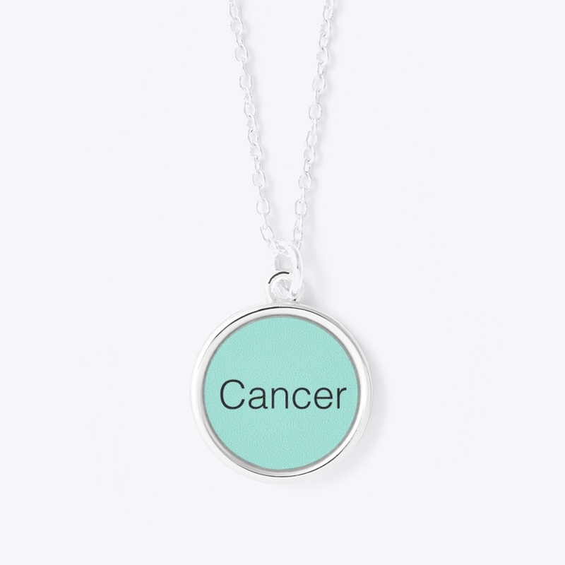 Zodiac Circle Pendant Cancer(WATER)