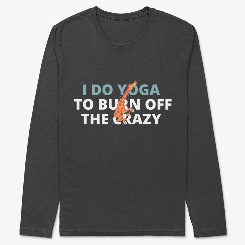 Funny positive yoga