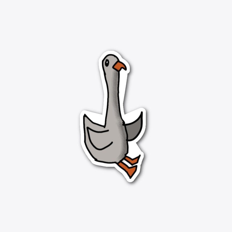Seagull Logo Die Cut Sticker