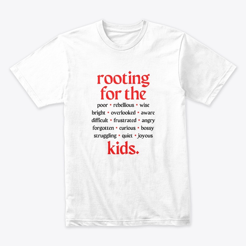 rooting for all the kids.