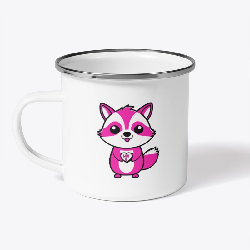 Cute Valentine Raccoon