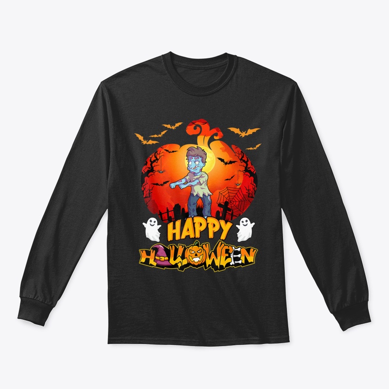 Halloween Pumkin Flossing Zombie For Boy