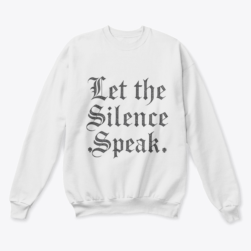 Let the Silence Speak Gothic Tee