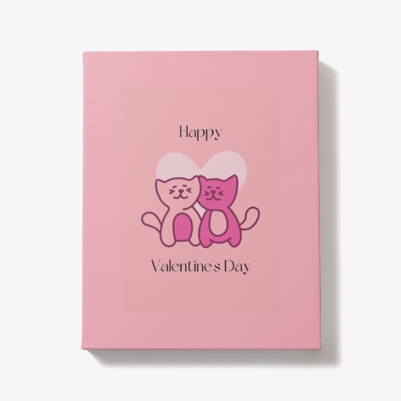 "Purr-fect Love" Valentine's Day Art 