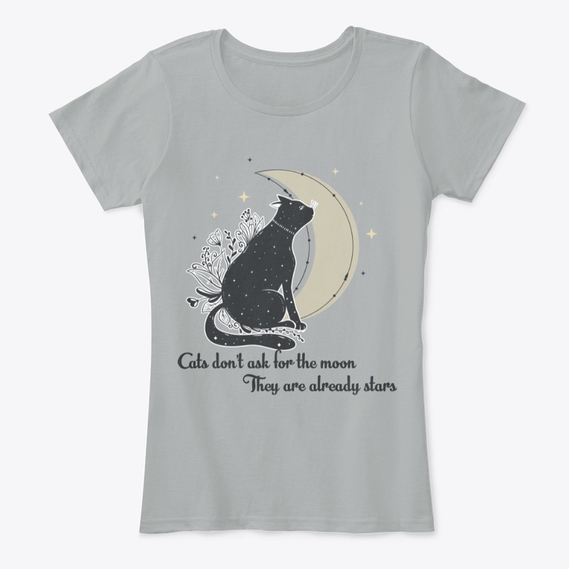Cats don't ask for the moon