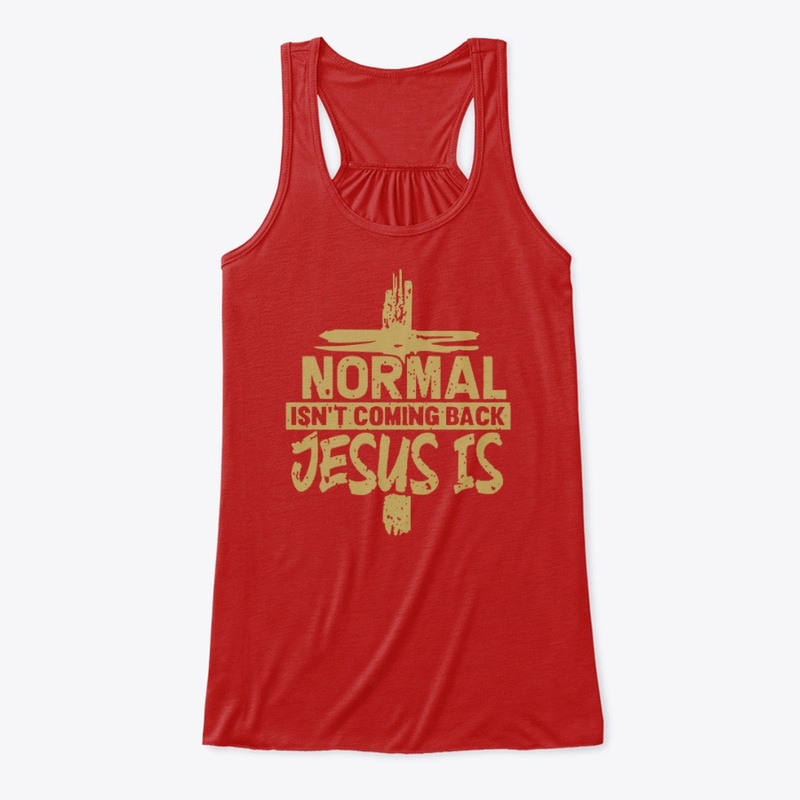 JESUS IS - Women's Flowy Tank Top