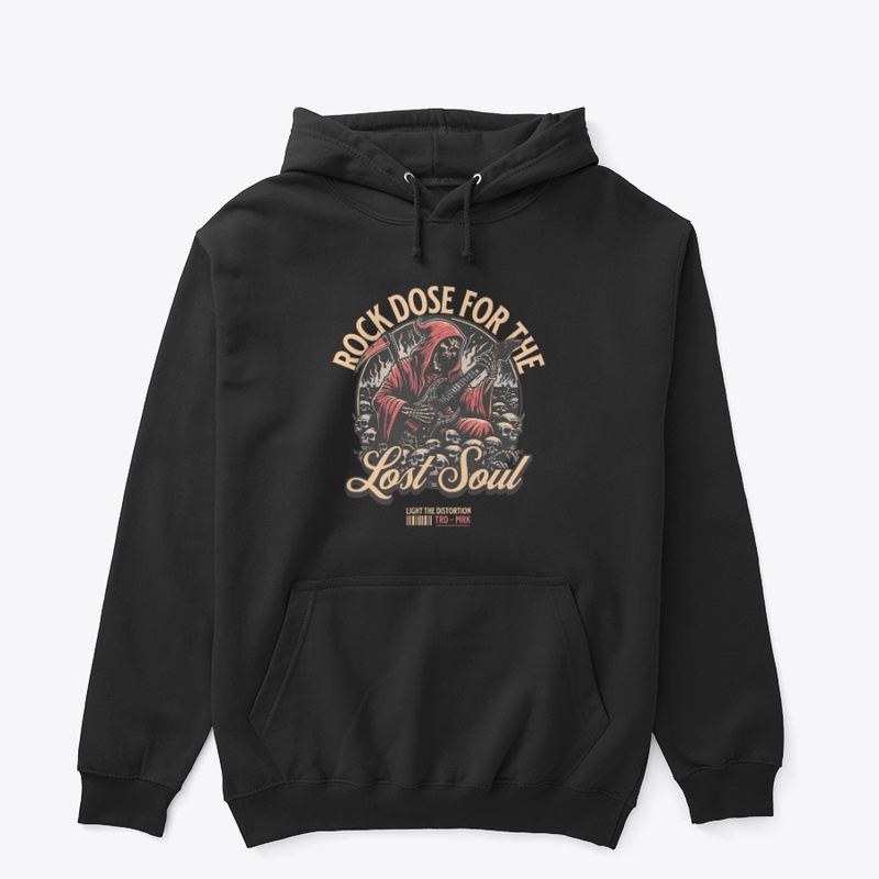 Grim Reaper Playing Guitar Hoodie