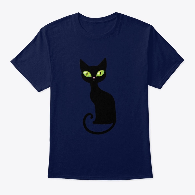 Black Cat with Green Eyes! Anime  eyes .