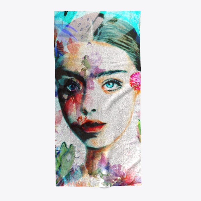 Girl in flowers