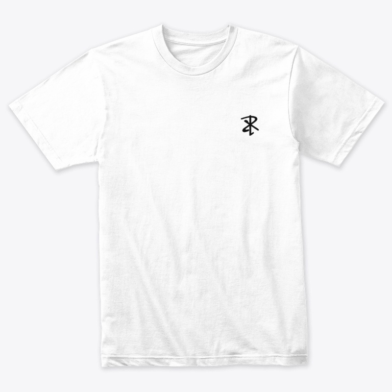 BAINO mark Triblend white Tee