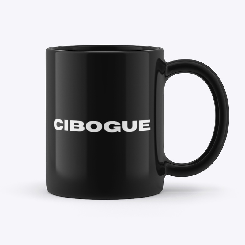 Cibogue Black Mug