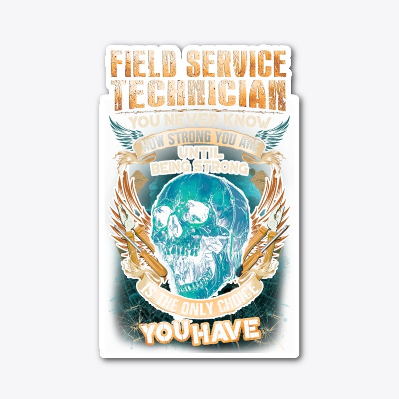 Field Service Technician Strong Hoodie