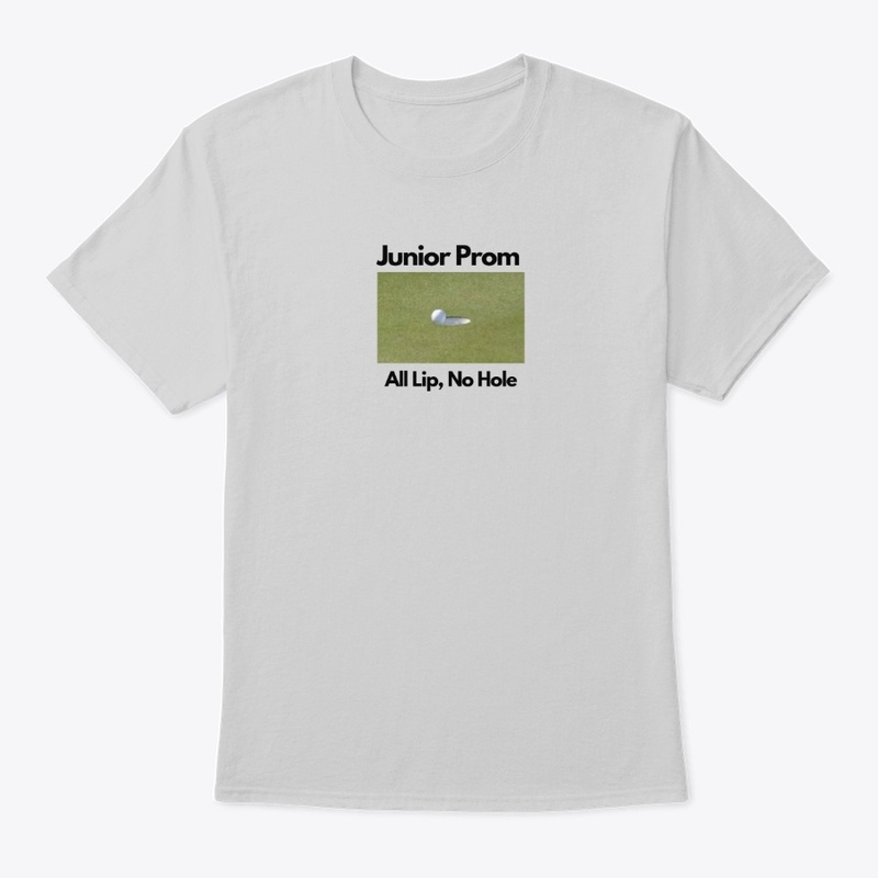 Junior Prom Lip Out Golf T Shirt